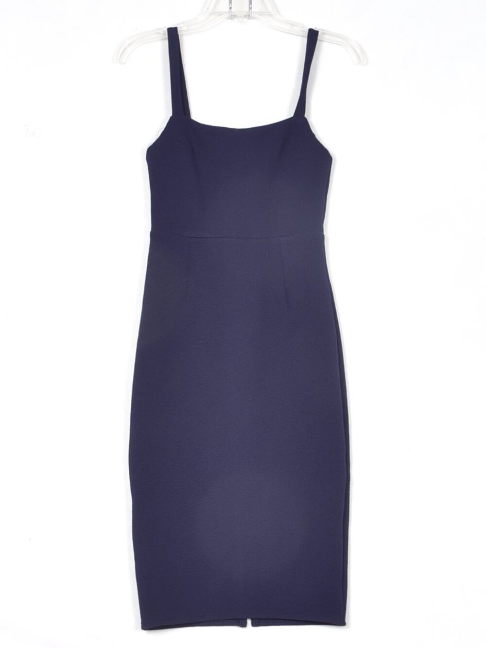 LuLus Navy Blue Dress Size XS Pencil Midi Sleeveless